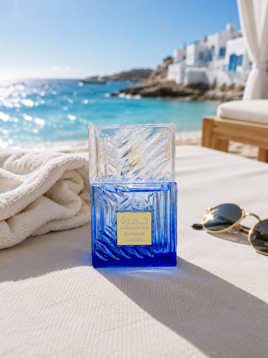 Lattafa Khamrah Zanqam Eau de Parfum 100 ml - Profumo Unisex con Note Agrumate, Speziate e Legnose