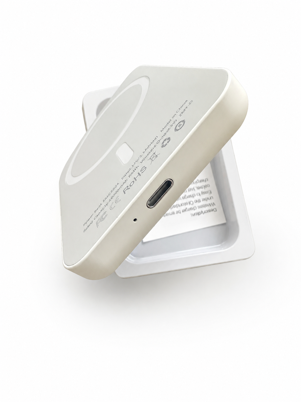 Power Bank Magnetico Wireless USB-C per Smartphone