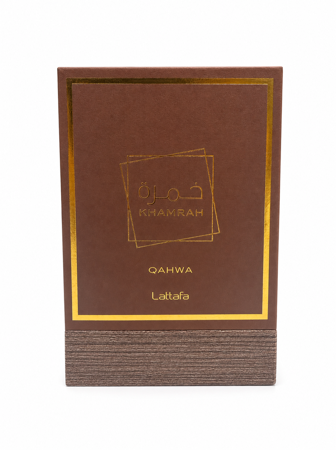 Lattafa Khamrah Qahwa Eau de Parfum 100 ml - Profumo Unisex con Note Speziate, Gourmand e Legnose