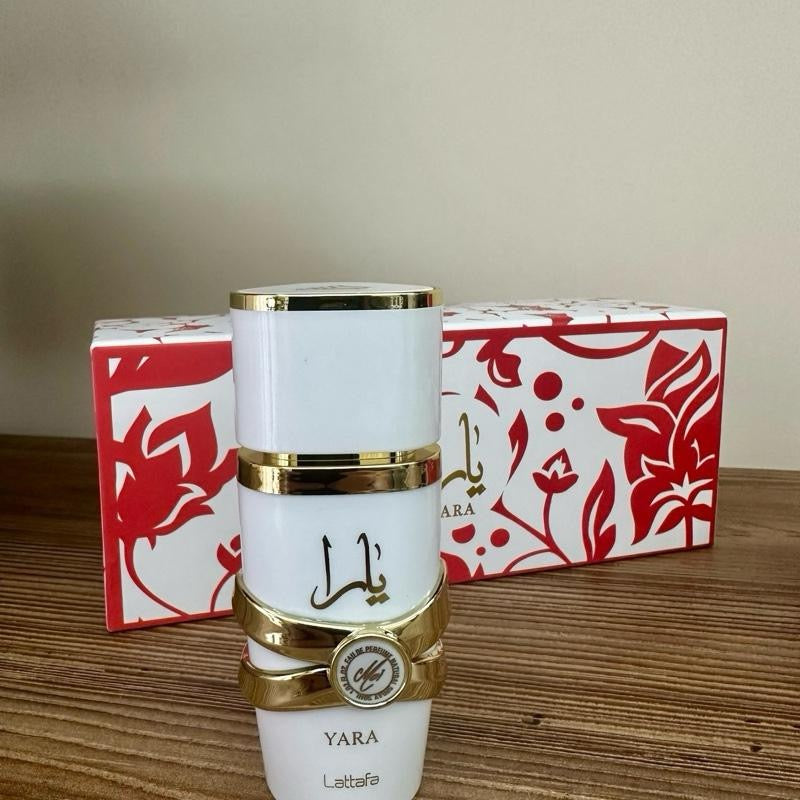 Yara Lattafa Set Profumi Mini Collection Eleganza 4x35ml Eau de Parfum Spray Vaporisateur