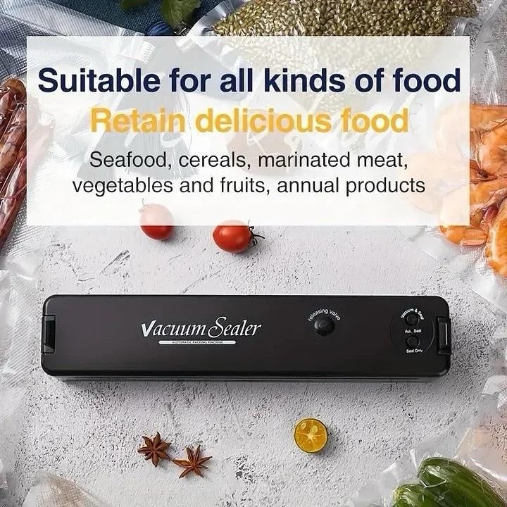 VacuumPro Macchina Sottovuoto Smart per Conservazione Alimenti con Funzione di Sigillatura Automatica