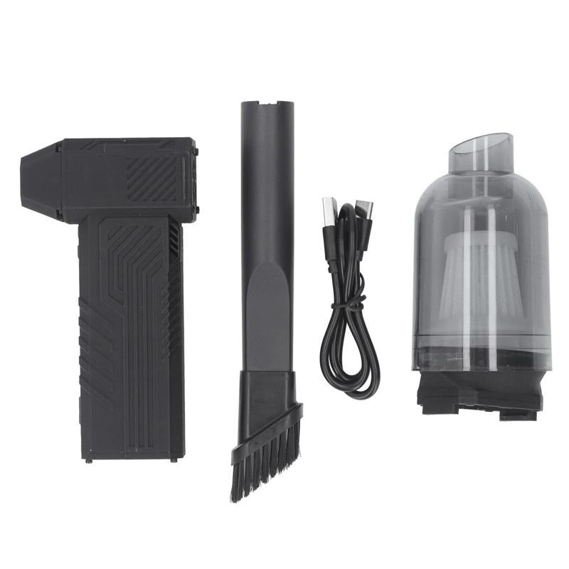 Soffiatore Aspiratore Portatile USB 2in1 per Polvere Auto PC Tastiera Multiuso