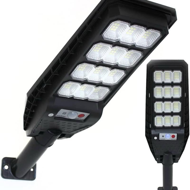 PowerSolar Lampada Solare LED Alta Luminosità con Sensore di Movimento e Telecomando per Giardino Garage e Ingresso di Casa Senza Cavi