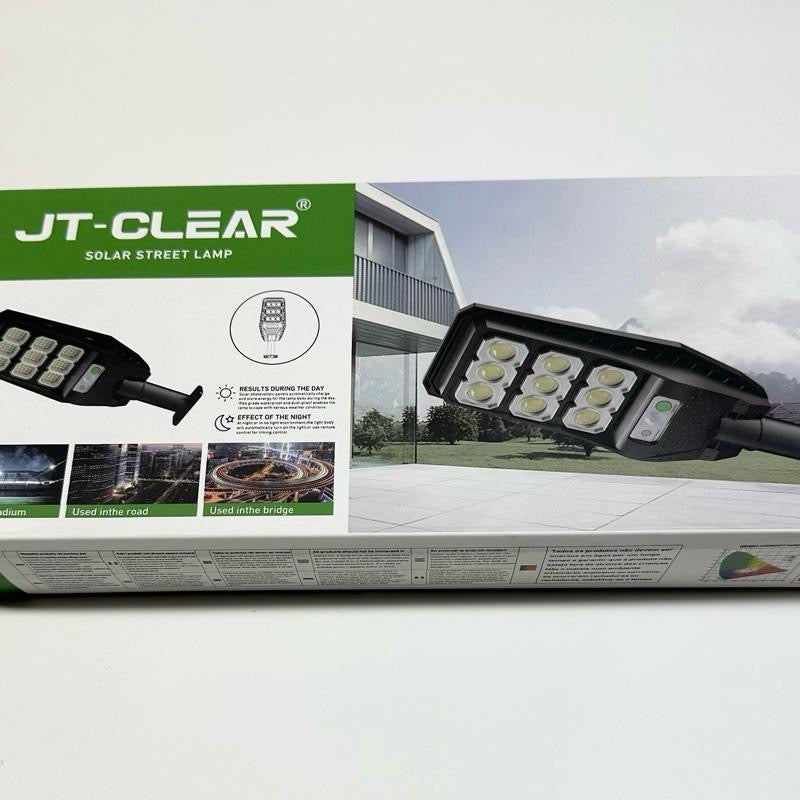 PowerSolar Lampada Solare LED Alta Luminosità con Sensore di Movimento e Telecomando per Giardino Garage e Ingresso di Casa Senza Cavi
