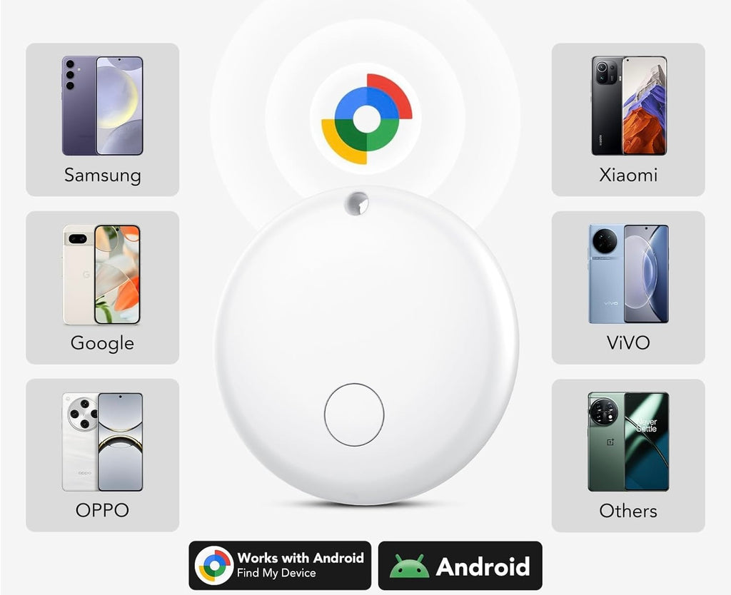Loshall Tag Smart Finder GPS Compatibile con Apple e Android per Trovare oggetti facilmente