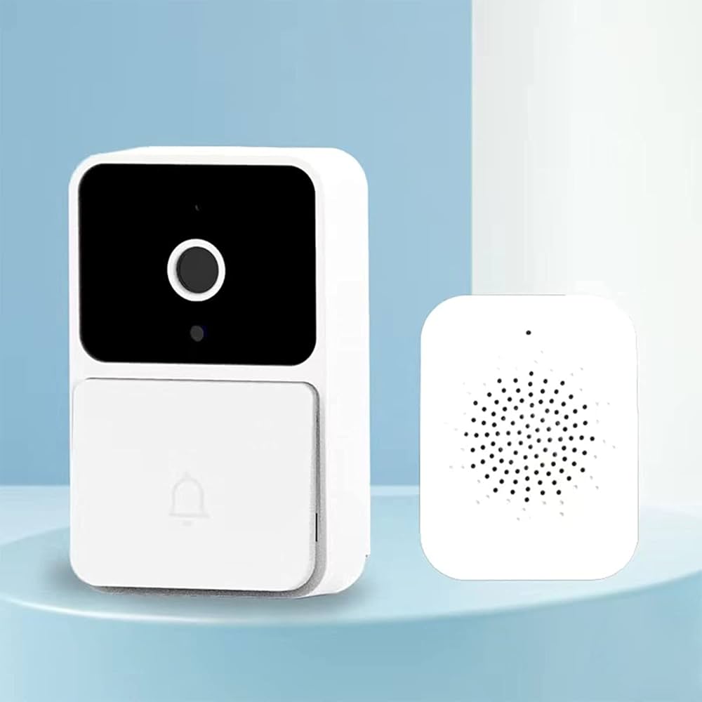 Campanello Smart WiFi con Telecamera e Audio per Sicurezza Domestica e Monitoraggio Remoto