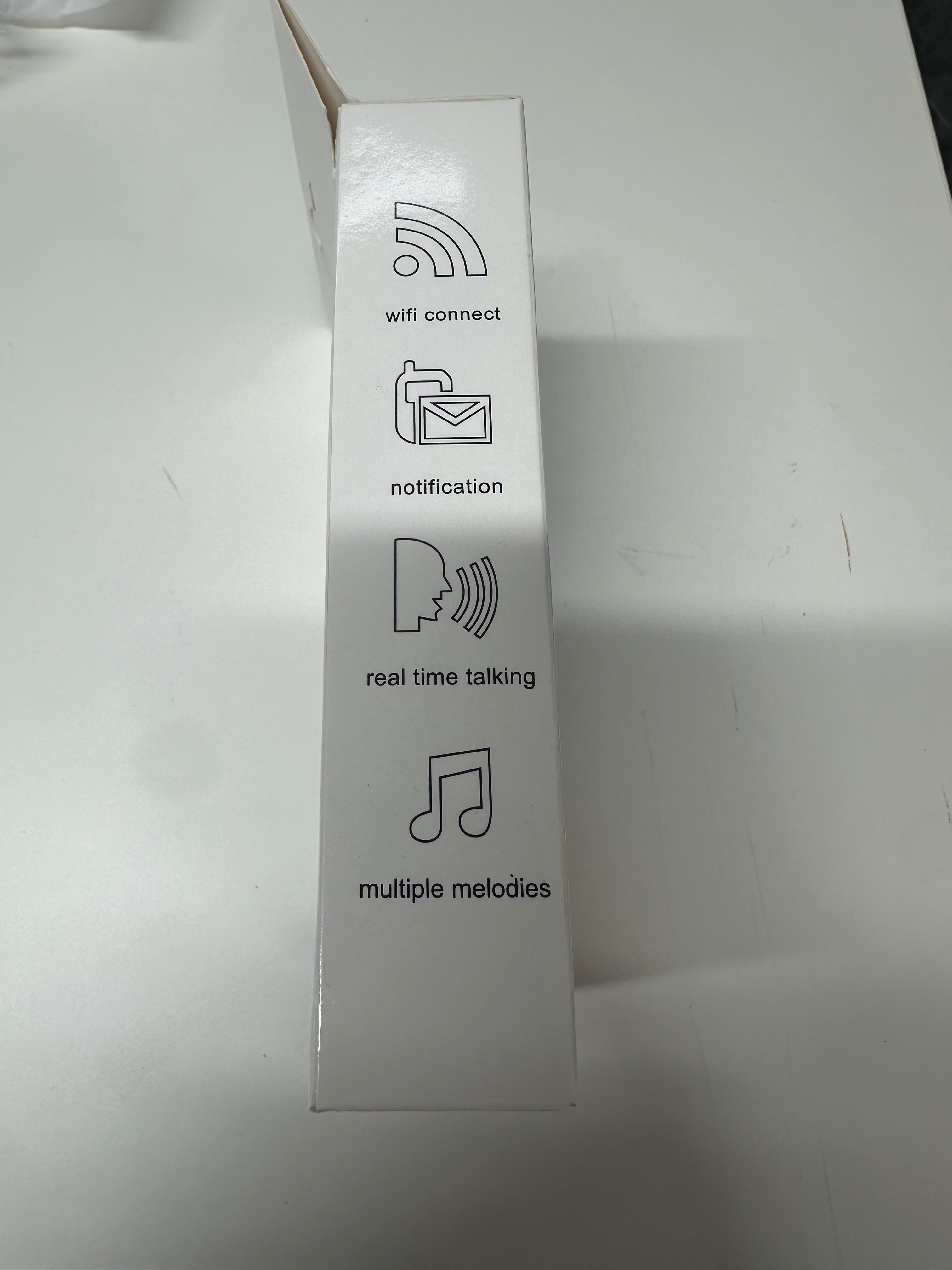 Campanello Smart WiFi con Telecamera e Audio per Sicurezza Domestica e Monitoraggio Remoto