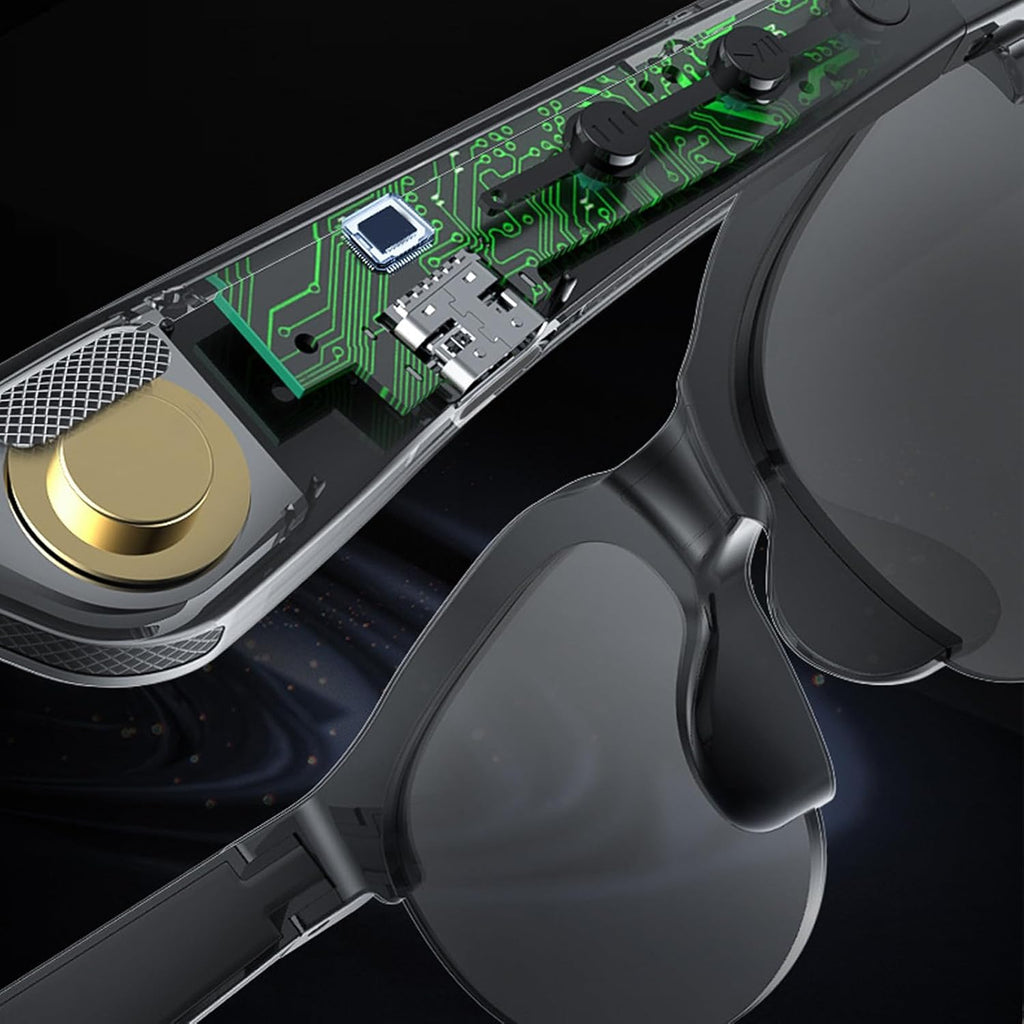 Occhiali Bluetooth Smart Audio Open Ear – Auricolari Integrati con Connessione Wireless