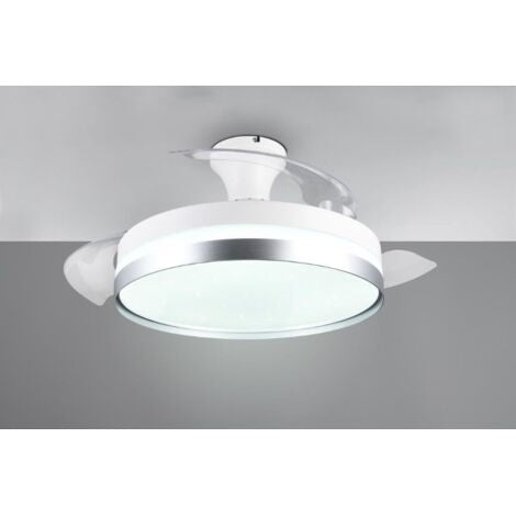 Ventilatore da soffitto Moderno con Luce Integrata Sostituzione per Decorazione Interni Elegante e Funzionale