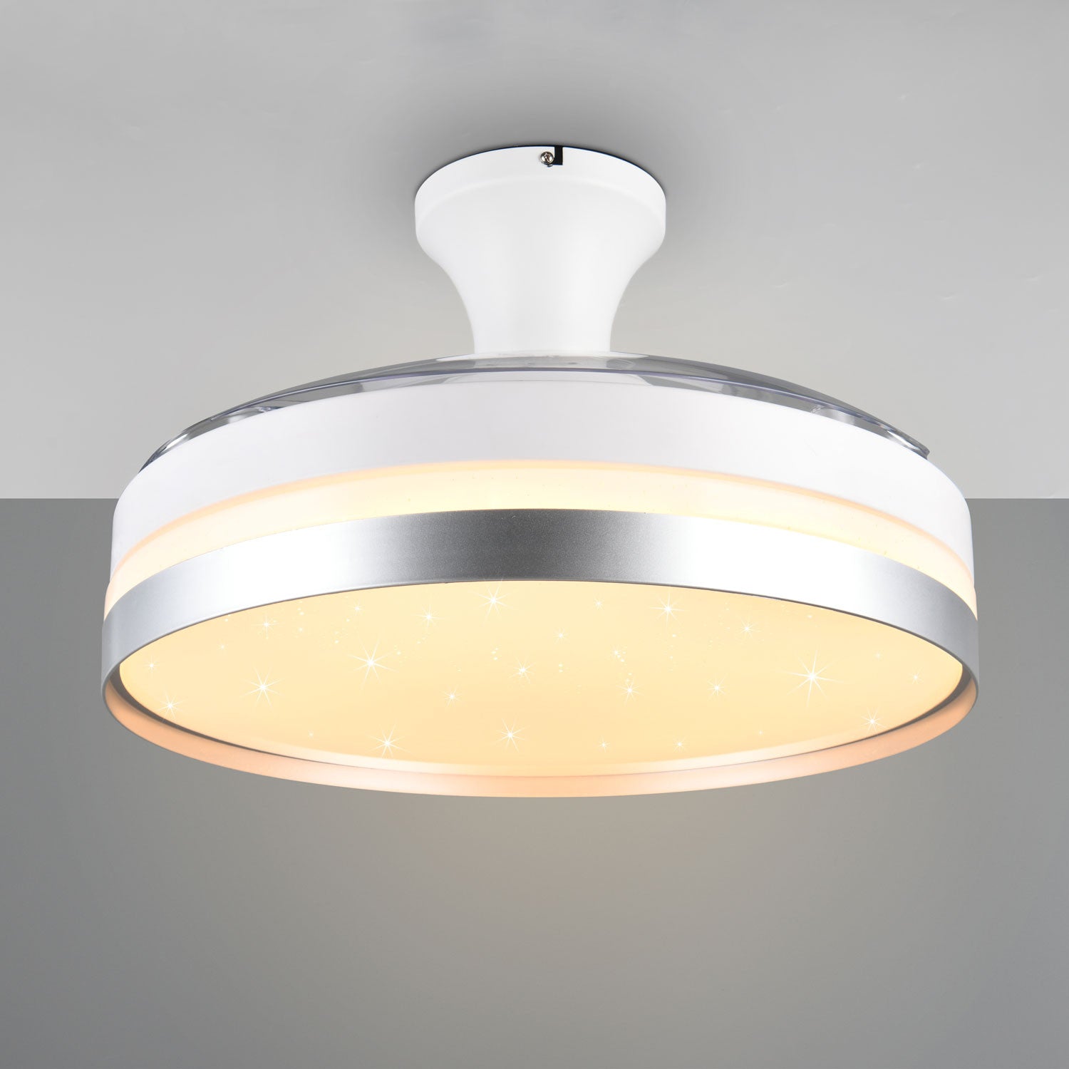 Ventilatore da soffitto Moderno con Luce Integrata Sostituzione per Decorazione Interni Elegante e Funzionale